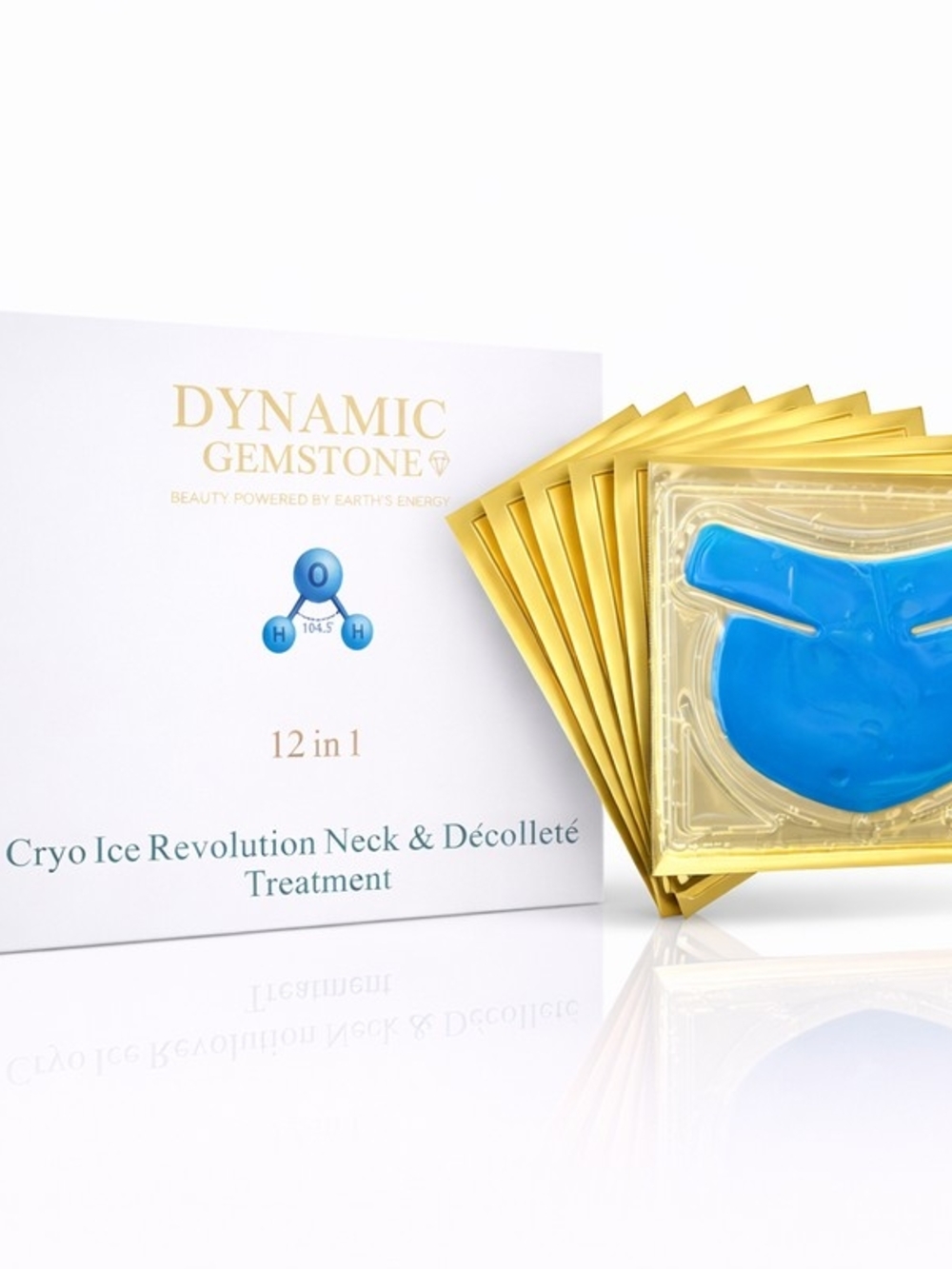 Dynamic Gemstone Cryo Ice Neck & Décolleté Treatment - Blue
